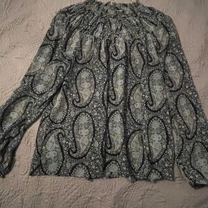 J.Crew Women’s Paisley Blouse. Size M.